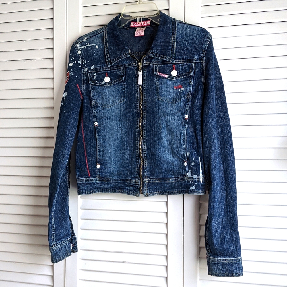 Special Graffiti Edition-Vintage Zana Di Jeans Denim Jacket